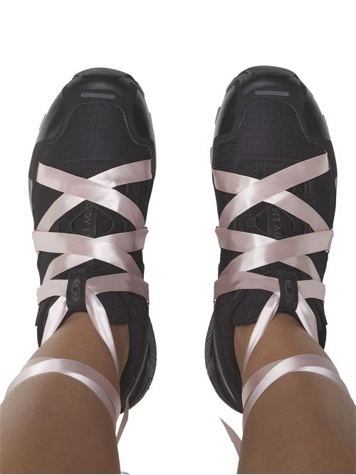 Black Speedcross Ribbon x Sandy Liang sneaker SALOMON X SANDY LIANG | L47619500SPEEDCROSSRIBBONBLACKBLACKCLOUDPINK